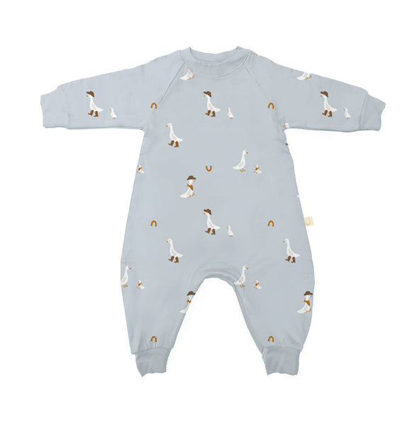 günamüna Fleece Jumpsuit Cowboy Goose