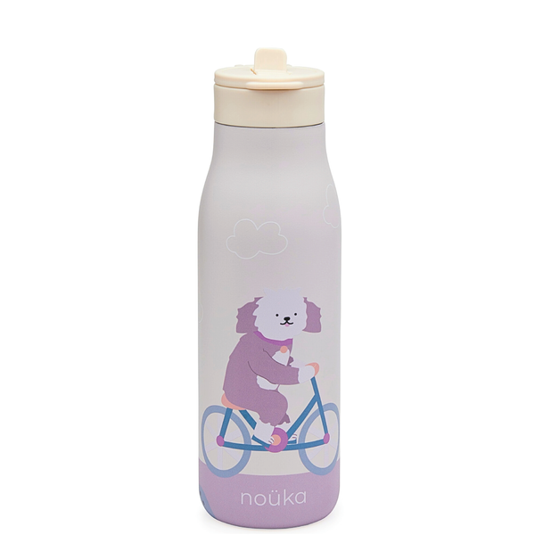 noüka Stainless Steel Drinking Bottle 16 Oz Daisy Collection - Milo The Dog