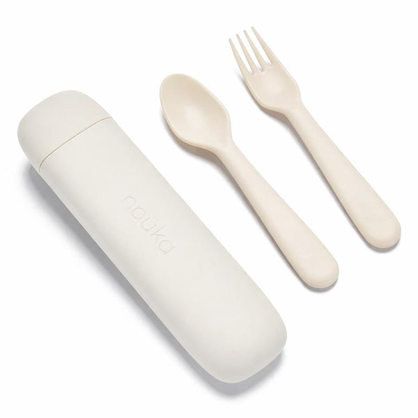 noüka Reusable Utensil Set & Carry Case - Shifting Sand