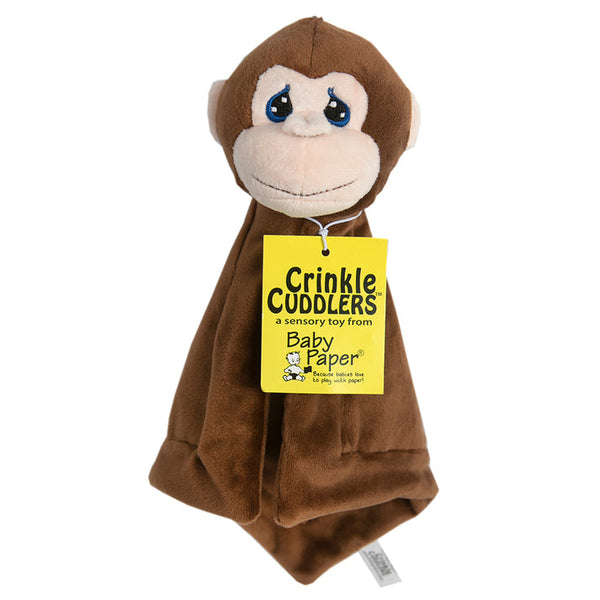 Monkey Crinkle Cuddler