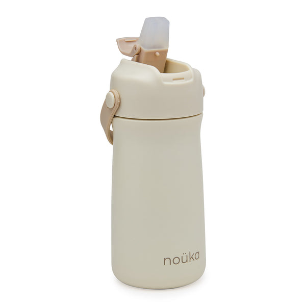 noüka Stainless Steel Drinking Bottle 12 Oz Susan Collection - Shifting Sand