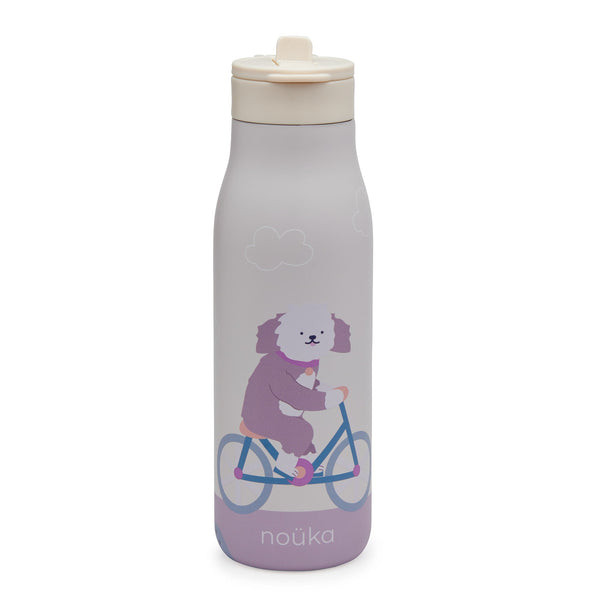 noüka Stainless Steel Drinking Bottle 16 Oz Daisy Collection - Milo The Dog
