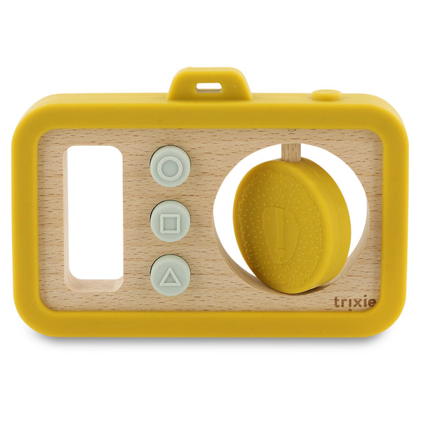 Trixie Wooden silicone baby camera - Mr. Lion