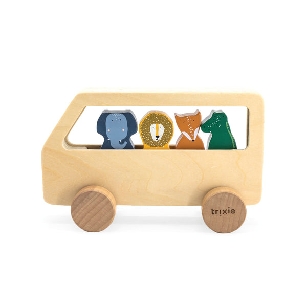 Trixie Wooden animal bus