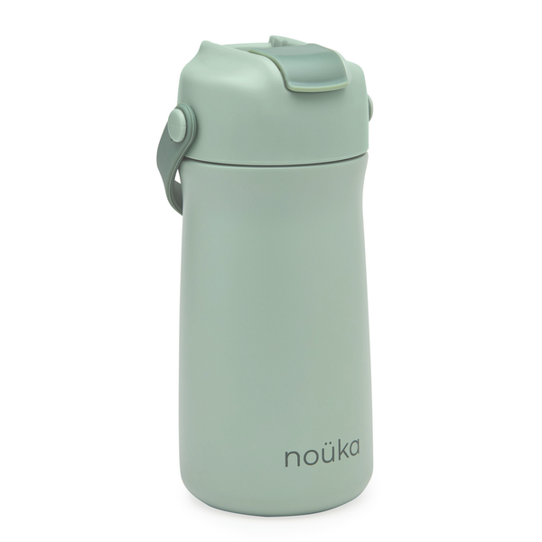 noüka Stainless Steel Drinking Bottle 12 Oz Susan Collection - Moss