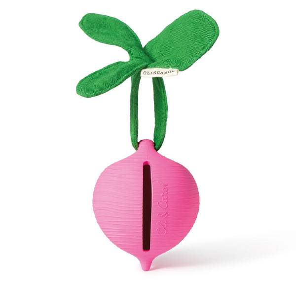 Oli & Carol Ramona the Radish Pacifier Case