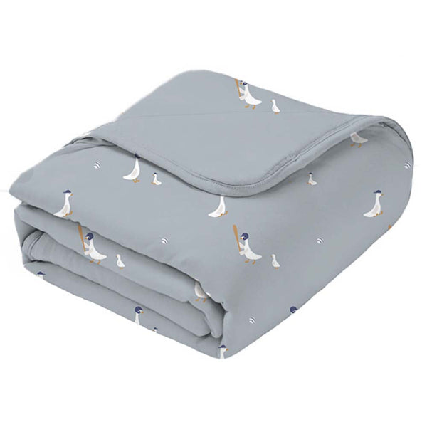 günamüna Mini Cozy Cloud Comforter Baby Blanket 1 TOG - Baseball Goose