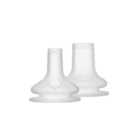 BIBS Baby Bottle Spout Silicone 2 Pack
