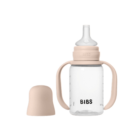 BIBS Baby Sippy Bottle Spout Silicone 1 pack 150 ml Blush