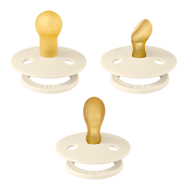BIBS Try-It Collection Ivory 3 Pack (Min. of 2 PK, multiples of 2 PK)