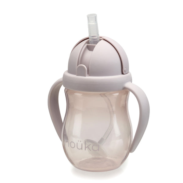 noüka Non-Spill Weighted Straw Cup 8OZ - Bloom