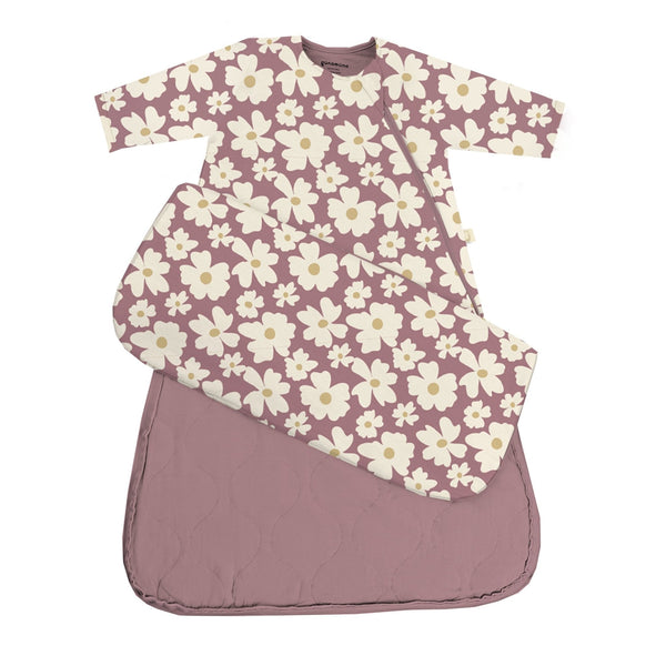günamüna LONG Sleeve  Sleep Sack Duvet Bamboo Blossom 1 TOG