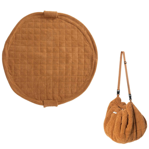 Play&Go Brown Teddy noomad Soft Organic Babymat