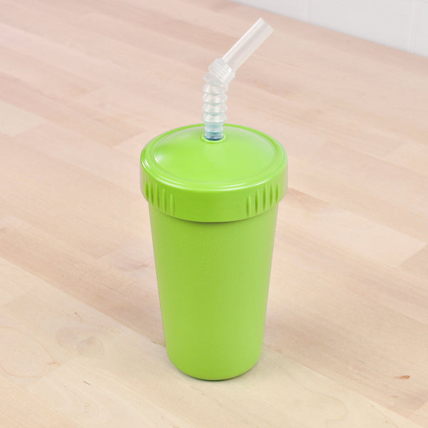 Re-Play Straw Cup with Lid - Lime Green
