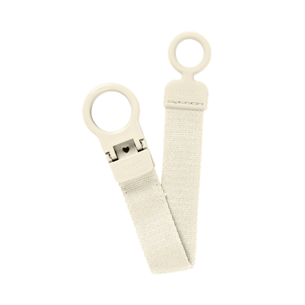 BIBS Pacifier Clip Loop - Ivory