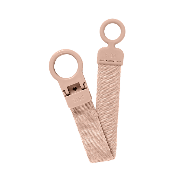 BIBS Pacifier Clip Loop -  Blush