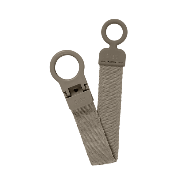 BIBS Pacifier Clip Loop -  Dark Oak