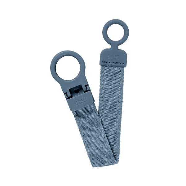 BIBS Pacifier Clip Loop -  Petrol