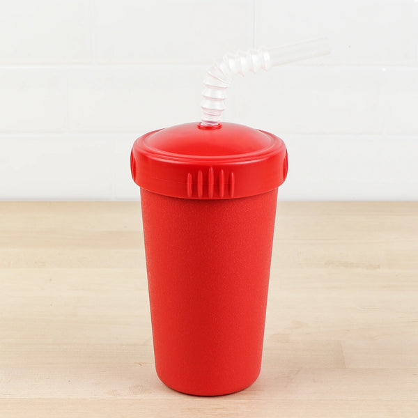 Re-Play Straw Cup with Lid - Red