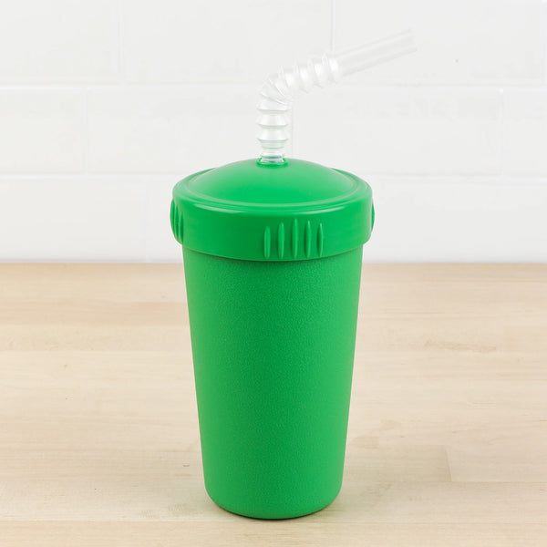 Re-Play Straw Cup with Lid - Kelly Green