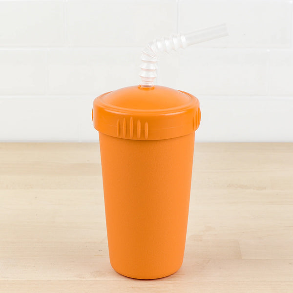 Re-Play Straw Cup with Lid - Orange