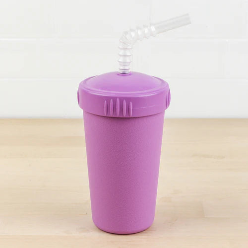 Re-Play Straw Cup with Lid - Purple