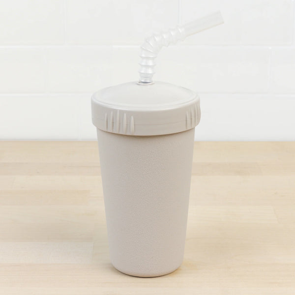 Re-Play Straw Cup with Lid - Sand