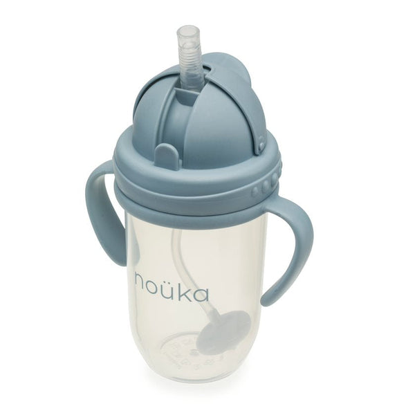 noüka Non-Spill Weighted Straw Cup 9OZ - Wave