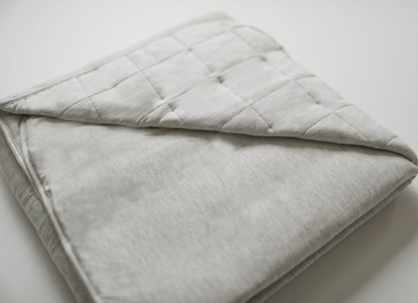 günamüna Cozy Cloud Comforter Baby Blanket Heather Grey 2.6 TOG