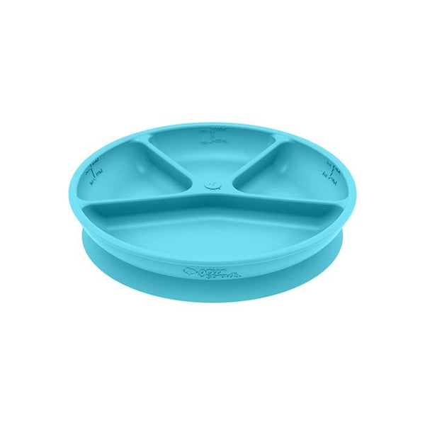 Green Sprouts Learning Plate Aqua