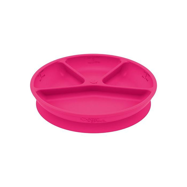 Green Sprouts Learning Plate Pink
