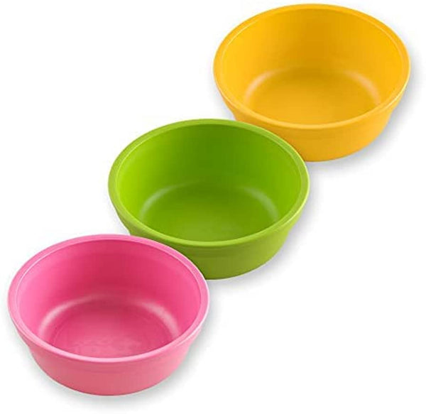 Replay 3PK 12Oz Bowls Pink Asst (Bright Pink, Lime Green and Sunny Yellow)