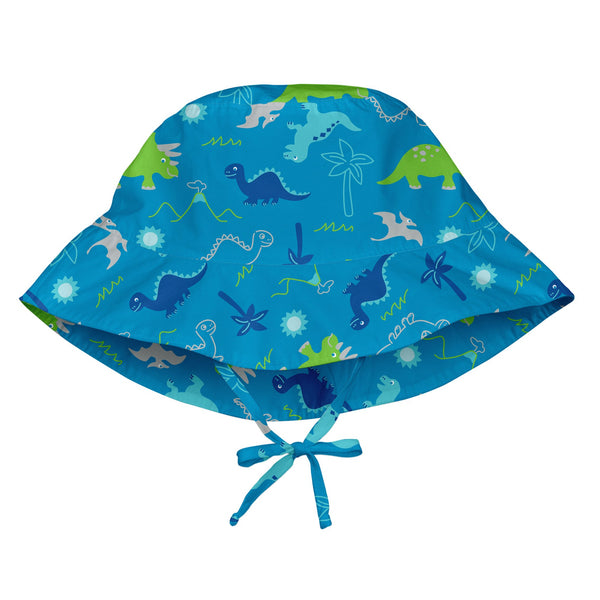 Iplay Bucket Sun Hat - Aqua Dinosaurs