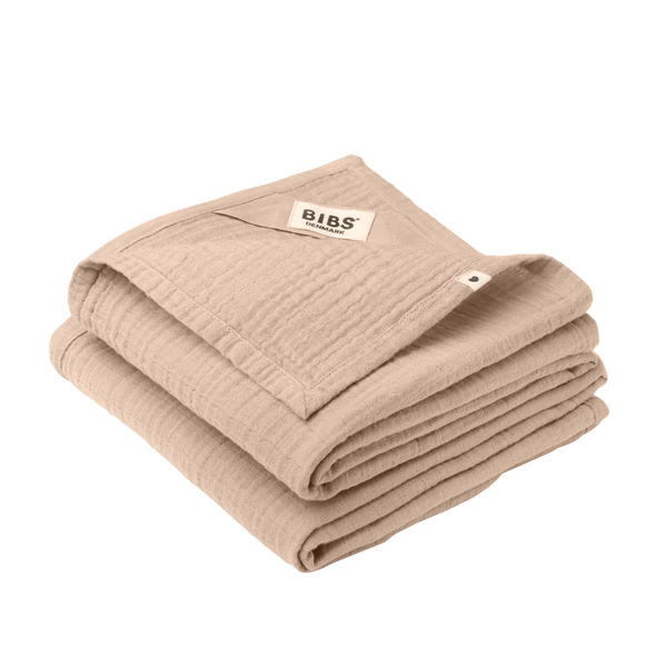 BIBS Cuddle Cloth Muslin 2 PK 70x70 cm Blush