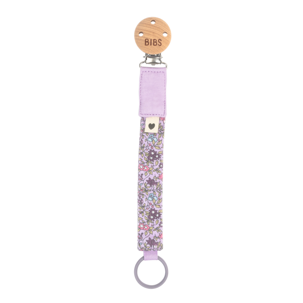 Liberty x BIBS Paci Braid Chamomile Lawn Violet Sky ONE SIZE