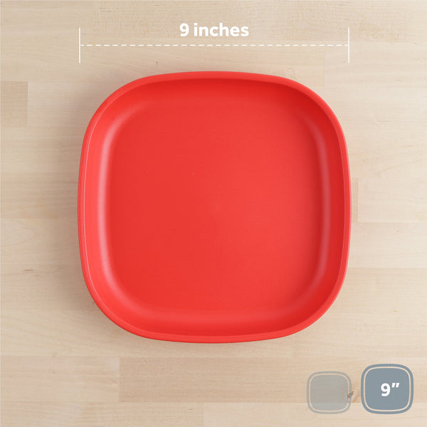 Re-Play Flat Plate 9''- Red