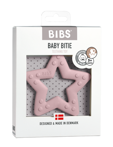 BIBS Baby Bitie Star Pink Plum ONE SIZE