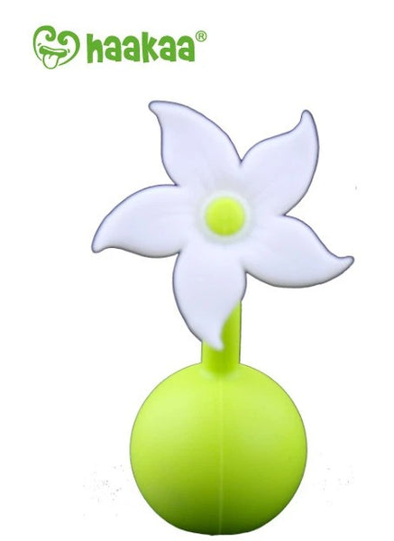Haakaa White Breast Pump Flower Stopper