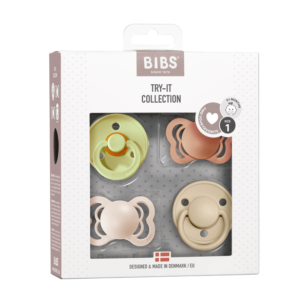 BIBS Try-It Collection Mix - Meadow / Earth/ Ivory / Vanilla