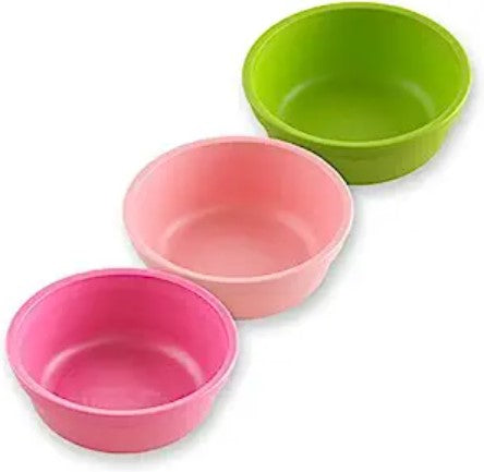 Re-Play 3PK 12Oz Bowls Tulip- Bright Pink, Blush and Lime Green