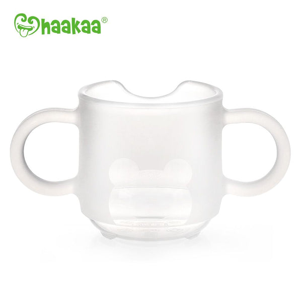 Haakaa Silicone Baby Drinking Cup - Clear