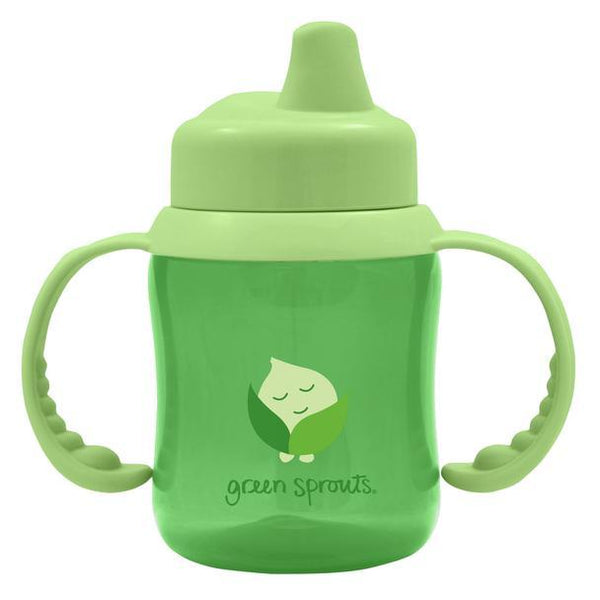 Green Spouts Non-spill Sippy Cup-Green-6/12mo