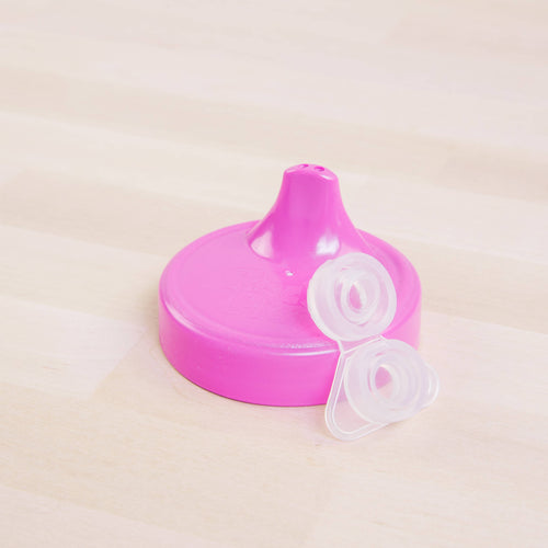 Re-Play No Spill Lid w/ Valve - Bright Pink