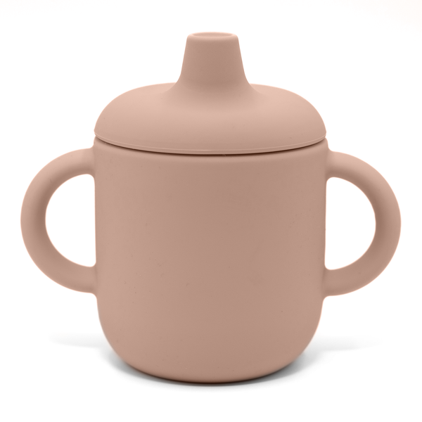 noüka Non-Spill Sippy Cup - Soft Blush