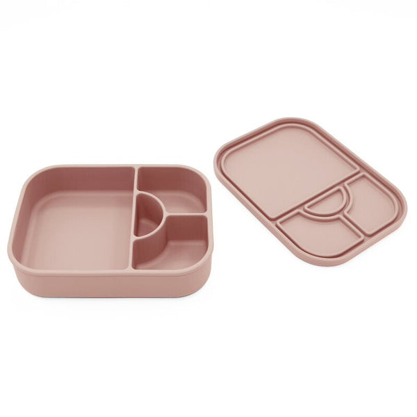 noüka Medium Silicone Sealed Lunch Box - Soft Blush